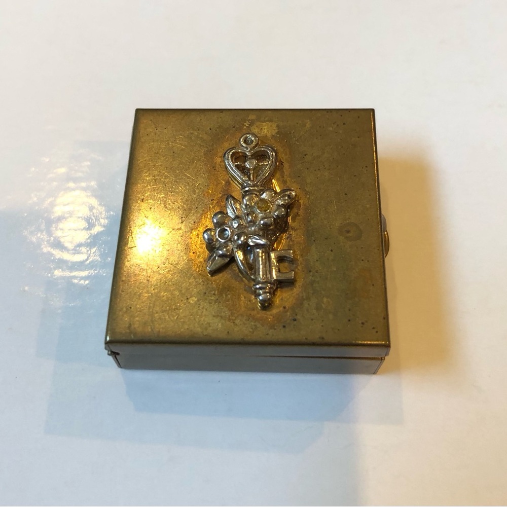 Vintage Kappa Kappa Gamma pill box- a charming and unique accessory.